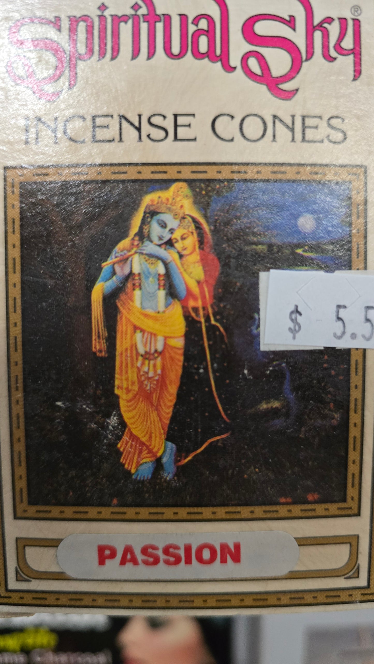 Spiritual Sky incense cones
